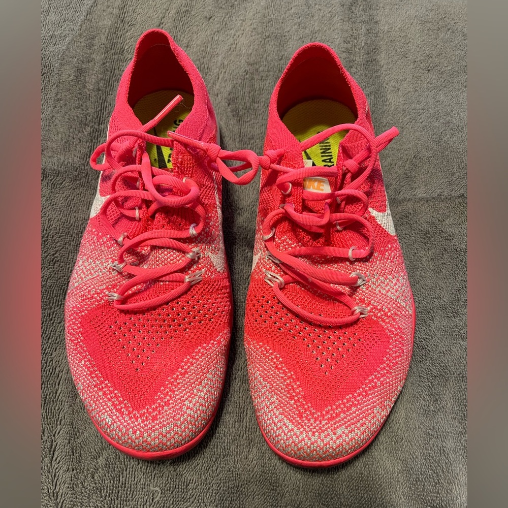 Hot Pink/White Ladies Nike’s Size 8